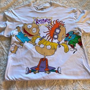 🆕 Vintage Rugrats T-Shirt Size Small in Men.